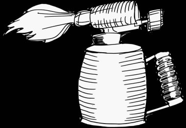 Lamba patlaması, grafik vektör çizimi 