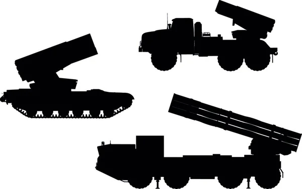 Artillery Graphic Vector Illustration — Stock Vector
