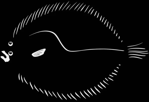 Silhouette Bruyère Illustration Vectorielle Graphique — Image vectorielle
