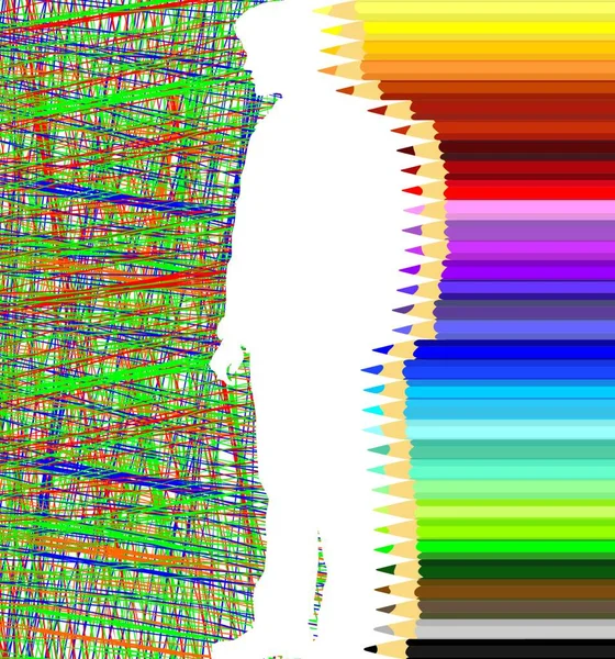 Grafik Karakter Adamı Renkli Vektör Illüstrasyonu — Stok Vektör