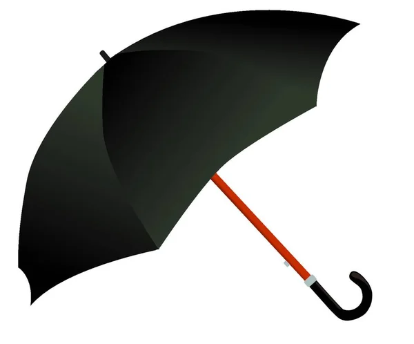 Deštník Vektorová Ilustrace Webové Ikony — Stockový vektor