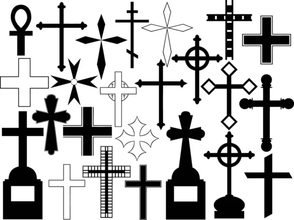 Illustration Vectorielle Croix — Image vectorielle