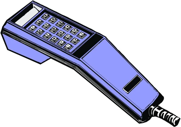 Illustration Vectorielle Téléphone Sans Fil — Image vectorielle