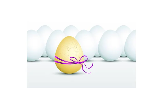 Eier Ostern Hintergrund Vektor Illustration — Stockvektor