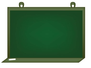 boş karatahta, grafik vektör çizimi 