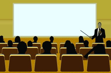 bir iş toplantısı veya ürün pazarlama tanıtımı