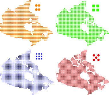Kanada grafik vektör illüstrasyonu 