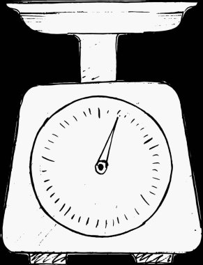 yerli tartılar modern vektör illüstrasyonu