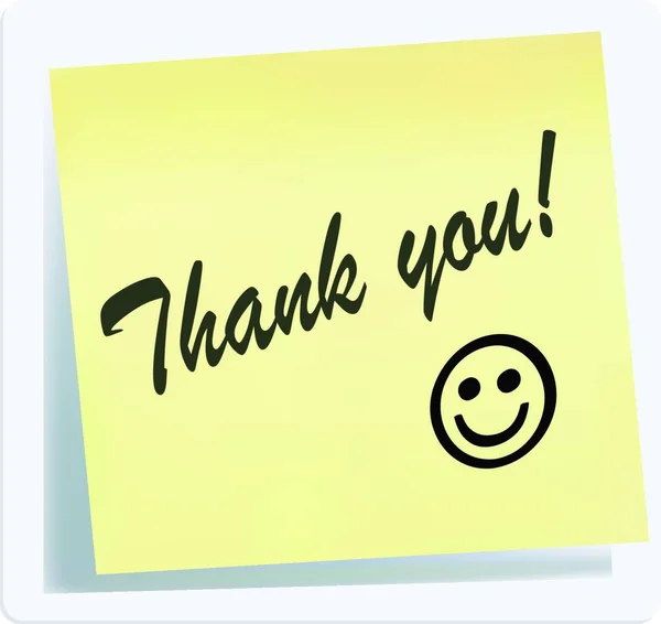 Thank You Graphic Vector Illustration — Stock Vector