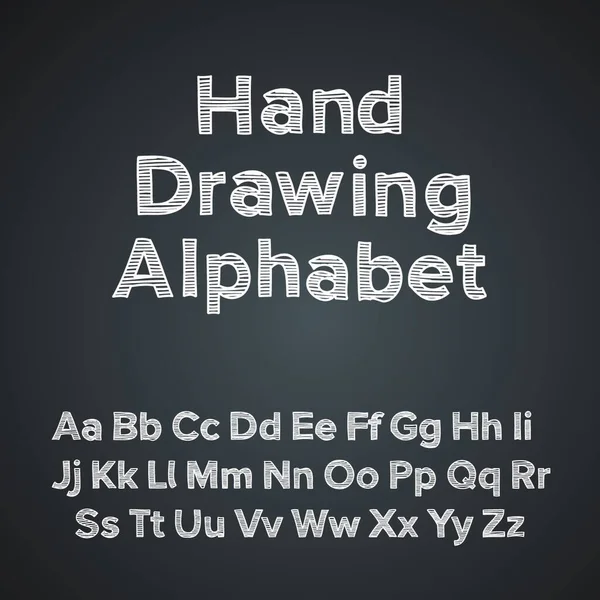 Векторная Иллюстрация Алфавита — стоковый вектор