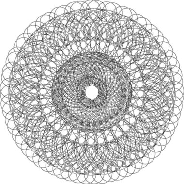 Dekoratif süs vektör çizimi