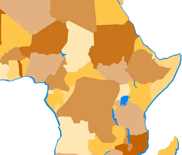 非洲现代病媒图解 — 图库矢量图片