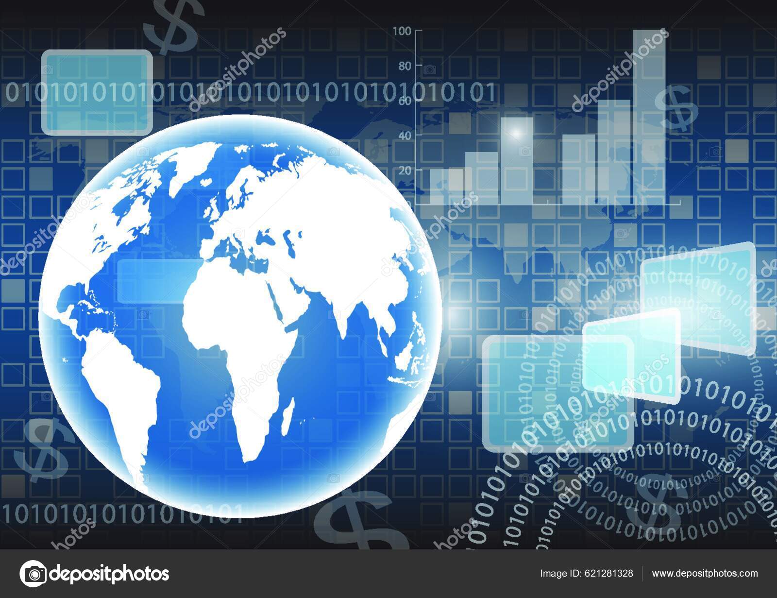 Background Map World Vector Stock Vector by ©YAY_Images 621281328