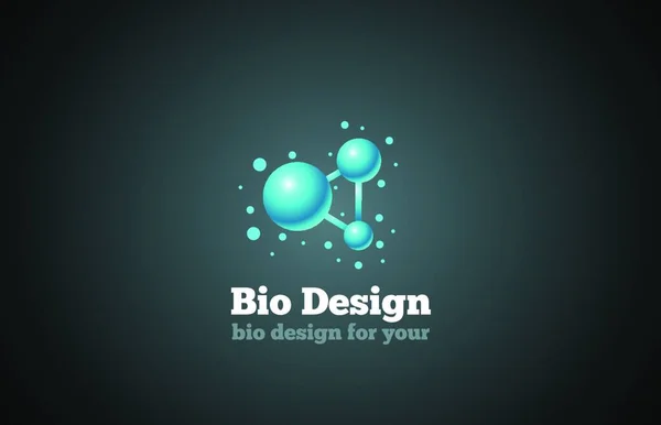 Diseño Biológico Ilustración Vectorial Colorida — Vector de stock