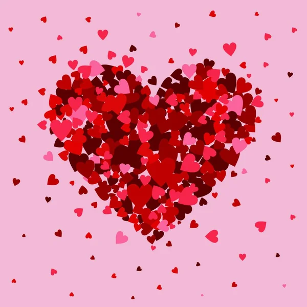 Illustration Cœur Amour — Image vectorielle