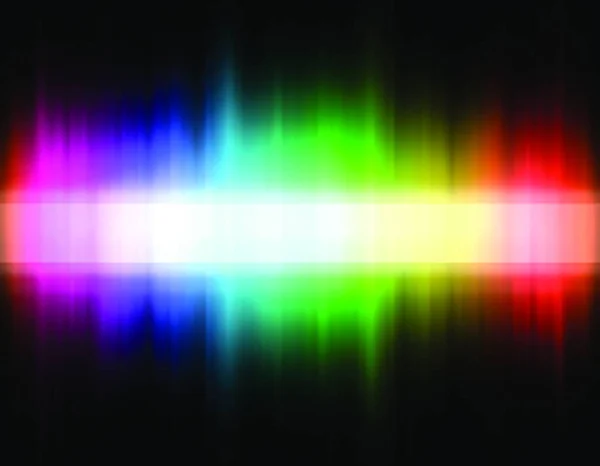 彩虹带的图解 — 图库矢量图片