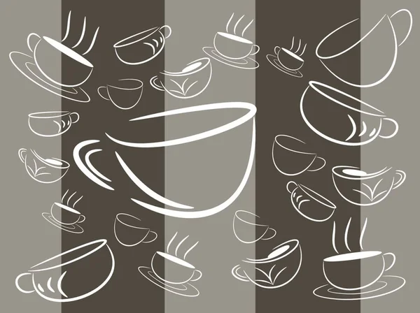 Ilustración Del Café — Vector de stock
