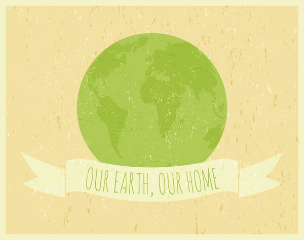 иллюстрация плаката Дня Земли