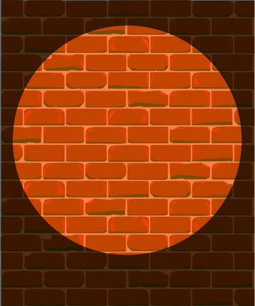 Prison Wall Colorful Vector Illustration — Stock Vector