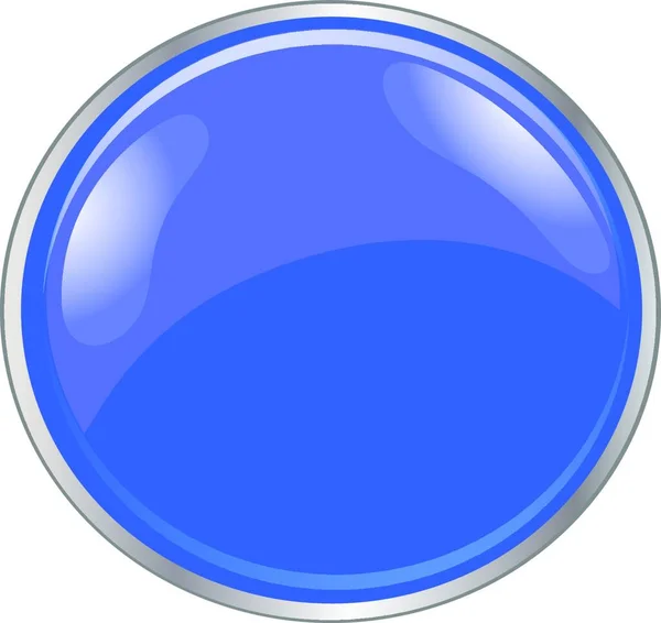 Bouton Coloré Illustration Vectorielle Colorée — Image vectorielle