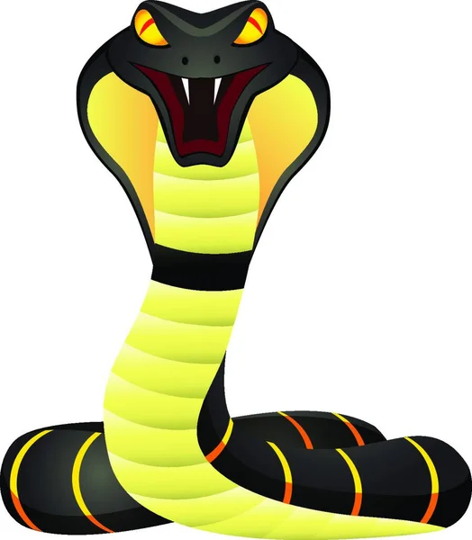 Illustrazione Del Cobra — Vettoriale Stock
