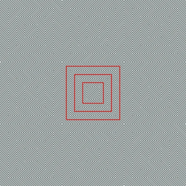 Ilustración Ilusión Óptica Vectorial — Vector de stock