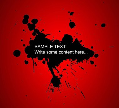 Grunge Arkaplanının İllüstrasyonu