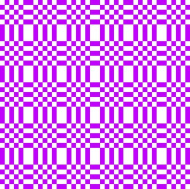 Pembe kare deseninin gösterimi