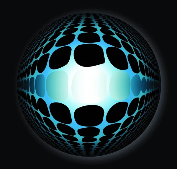 Ілюстрація Абстрактної Сфери — стоковий вектор
