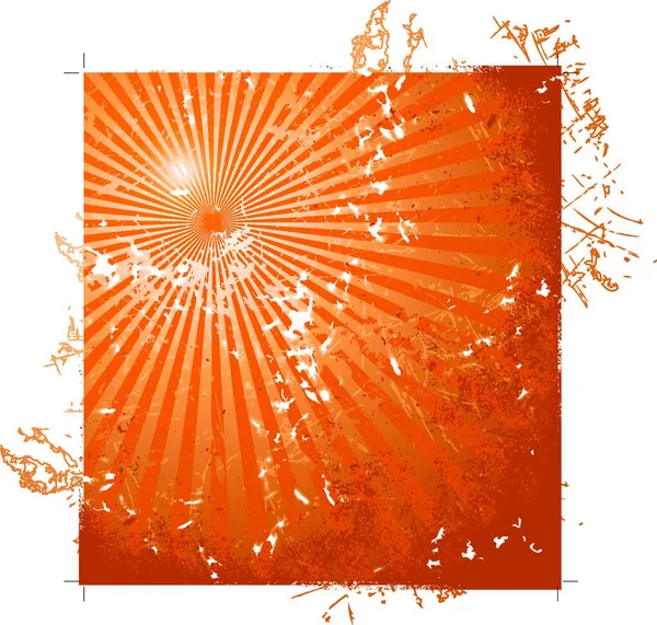 Горячее Летнее Солнце — стоковый вектор