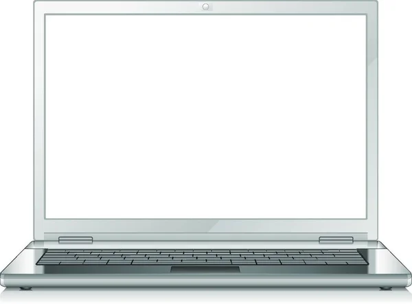 Ícone Laptop Ilustração Vetorial — Vetor de Stock