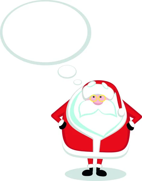 Мультфильм Санта Клаус — стоковый вектор