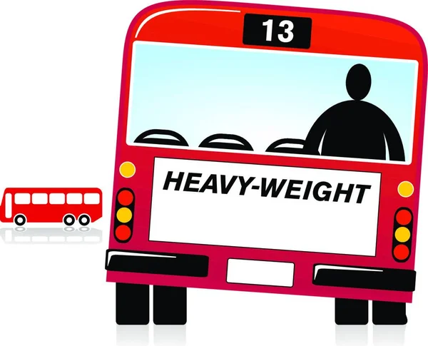 Heavy Weight Graphic Vector Illustration — Stock Vector