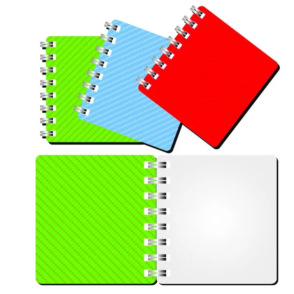 Notebook Ilustração Vetorial Gráfica —  Vetores de Stock