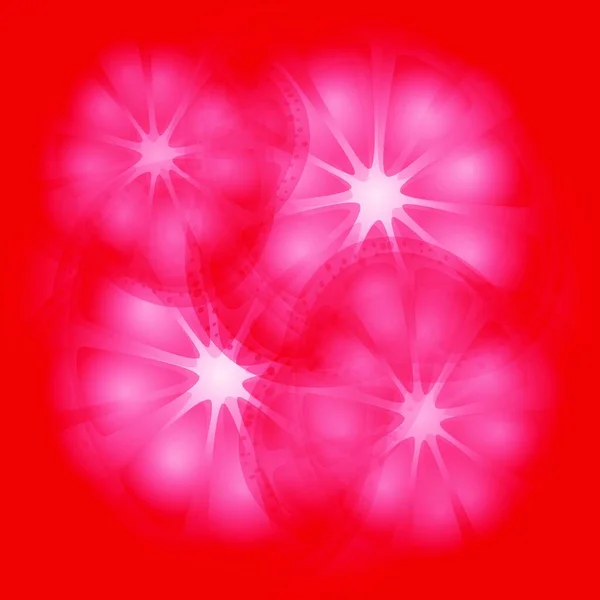 Tranches Orange Rouge Fond — Image vectorielle