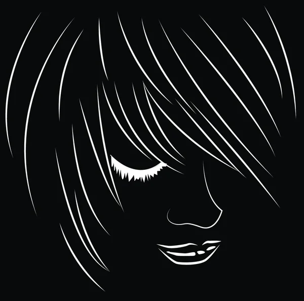 Emo Face Illustration Vectorielle Graphique — Image vectorielle