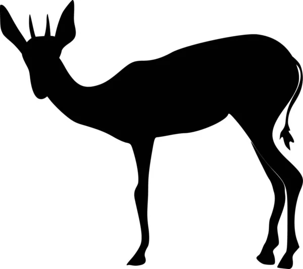Illustration Antelope — Stock Vector