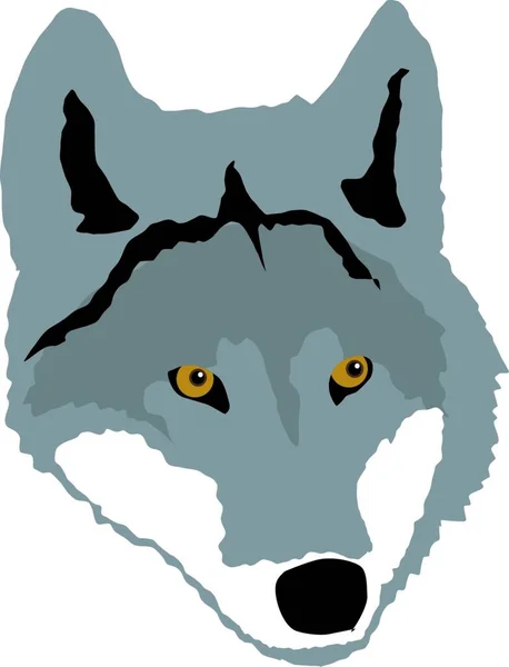 狼のイラスト — ストックベクタ