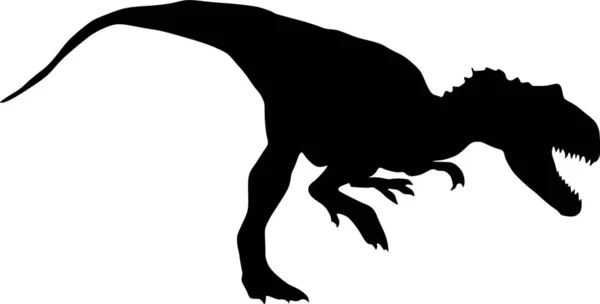 Allosaurus Çizimi — Stok Vektör