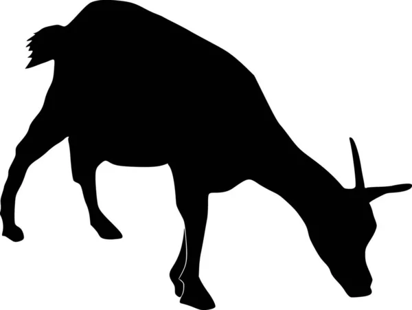 Illustration Goat — Stock Vector