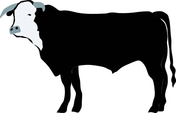 公牛的例证 — 图库矢量图片