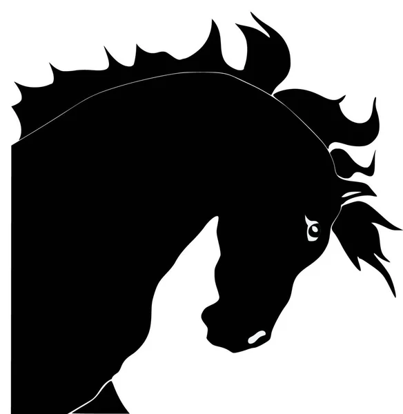 Abbildung Des Pferdes — Stockvektor