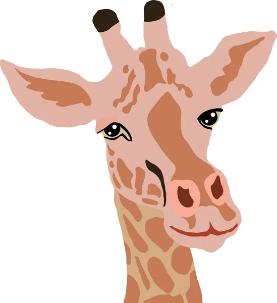 Ilustração Girafa — Vetor de Stock
