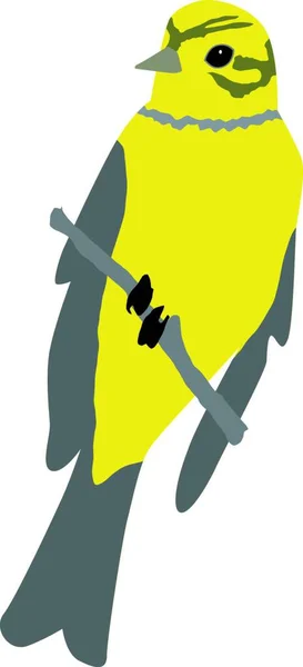 Ilustrace Žlutého Kladiva — Stockový vektor