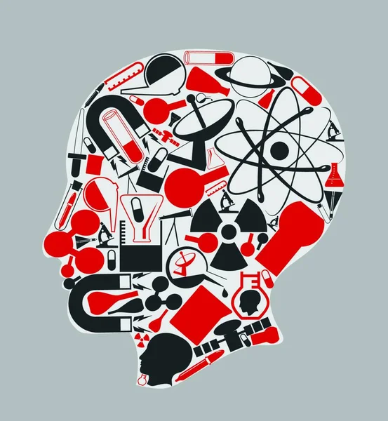 Cerveau Illustration Vectorielle Colorée — Image vectorielle