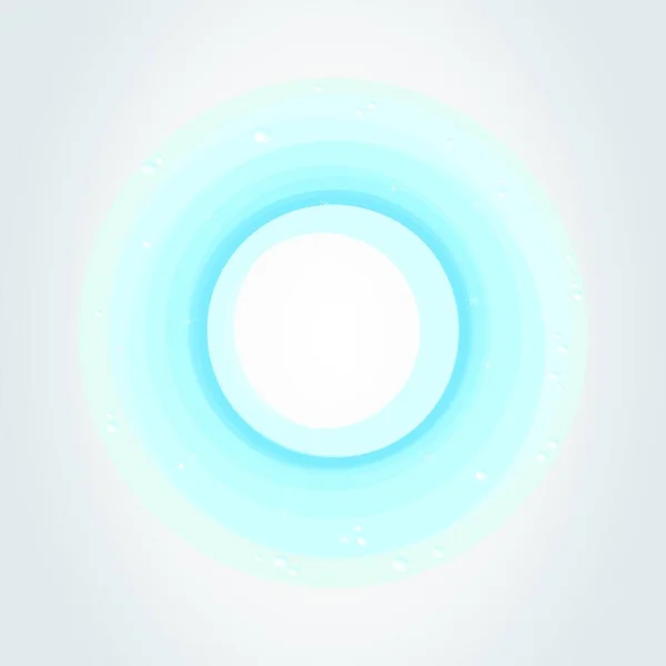 Illustration Vectorielle Cercle Eau — Image vectorielle