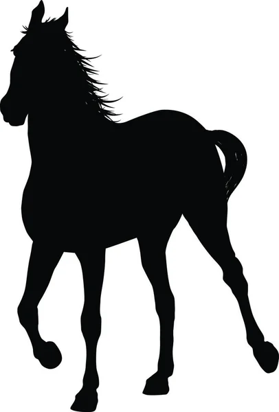 Horse Icon Vector Illustration — Stock Vector