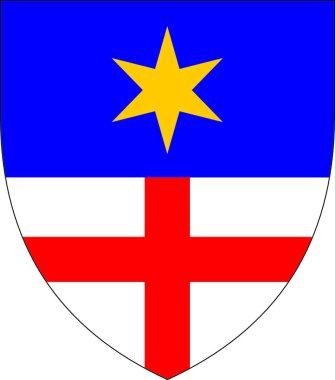 Belfort dairesi kakaosu, grafik vektör illüstrasyonu