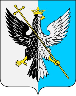 Bolşechernigovsky bölgesi modern vektör illüstrasyonu