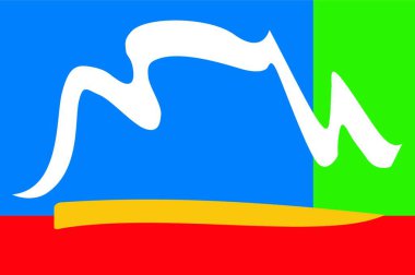 Capetown şehir bayrağının çizimi